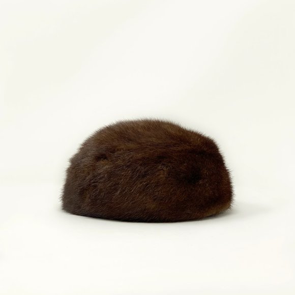 VINTAGE Designed by Lora | Mink Fur Hat + Stole (c. 1950) | EXCELLENT!!! - Picture 2 of 9